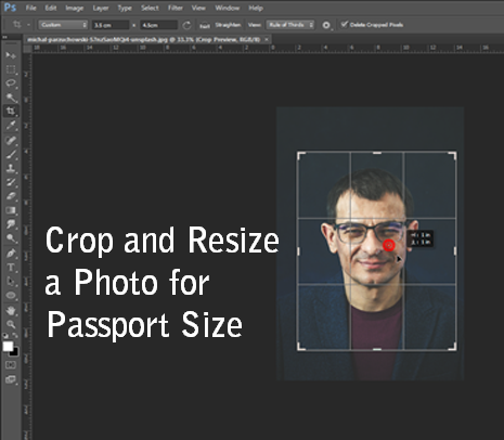 How to Crop and Resize a Photo for Passport Size- https://reducephotosize.com